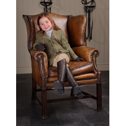Shires Aubrion Saratoga kinderjas Rood/geel/blauwe ruiten Motieven Shires Aubrion Saratoga kinderjas Rood/geel/blauwe ruiten Motieven