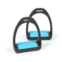 Reflex stijgbeugels Shires Compositi Felblauw
