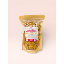 Lijnzaadcrackers Happy Crackers wortel kurkuma