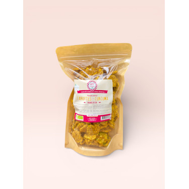 Lijnzaadcrackers Happy Crackers wortel kurkuma