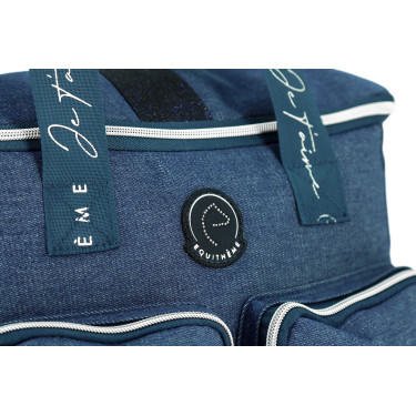 Tas Groom Ik hou van je Equithème Denim Blauw