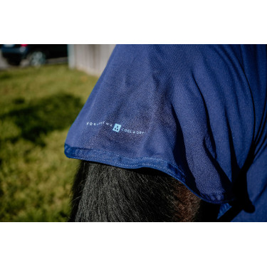 Cool&dry Equithème Fresh Combo deken Marine Marineblauw Cool&dry Equithème Fresh Combo deken Marine Marineblauw