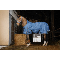 Equithème EK-TYREX Aisance 1200D High Neck deken Kobaltblauw