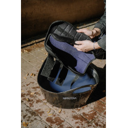 Koel&droog peesbeschermers Equithème Fresh Zwart