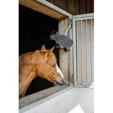 Speelgoed voor paarden Hippotonic Neushoorn Grijs