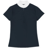 Wedstrijdpolo Junior Equithème EK-Suzanne Marine Marineblauw Wedstrijdpolo Junior Equithème EK-Suzanne Marine Marineblauw