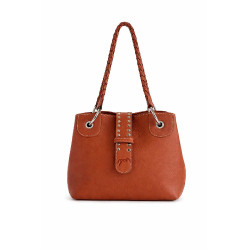 Tas Pénélope Zabelia Cognac Bruin