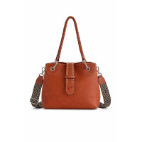 Tas Pénélope Zabelia Cognac Bruin