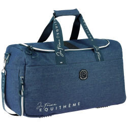 Weekendtas Je t’aime Equithème Denim Blauw