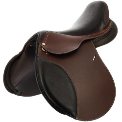 Zadel Eric Thomas Hybrid EK-Confortech Jump Havana Bruin