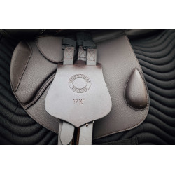 Zadel Eric Thomas Hybrid EK-Confortech Jump Havana Bruin