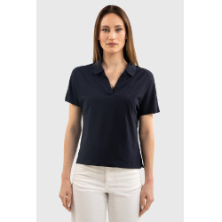 Harcour Capella damespolo Marine Marineblauw