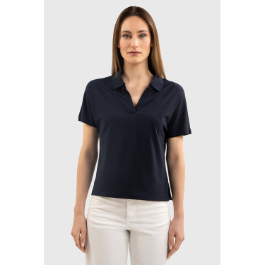 Harcour Capella damespolo Marine Marineblauw