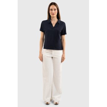 Harcour Capella damespolo Marine Marineblauw