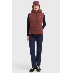 Dames bodywarmer Harcour Cinderella Wingerd Bordeaux
