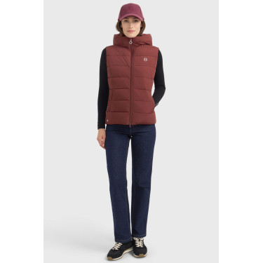 Dames bodywarmer Harcour Cinderella Wingerd Bordeaux