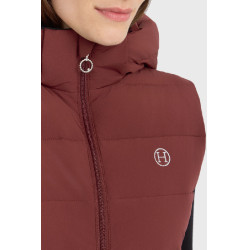 Dames bodywarmer Harcour Cinderella Wingerd Bordeaux