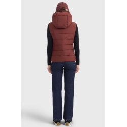 Dames bodywarmer Harcour Cinderella Wingerd Bordeaux