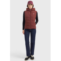 Dames bodywarmer Harcour Cinderella Wingerd Bordeaux