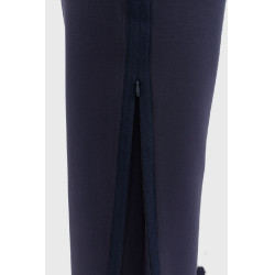 Damesbroek Harcour Clarisse in tricotstof Marine Marineblauw