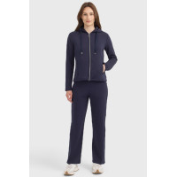 Damesvest met rits Harcour Clarianne Marine Marineblauw