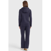 Damesvest met rits Harcour Clarianne Marine Marineblauw