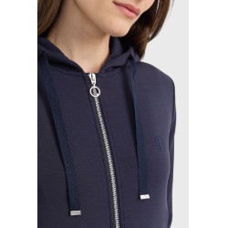 Damesvest met rits Harcour Clarianne Marine Marineblauw Damesvest met rits Harcour Clarianne Marine Marineblauw