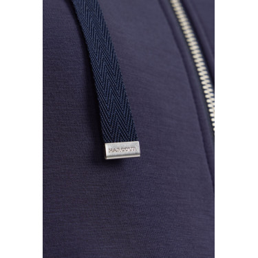Damesvest met rits Harcour Clarianne Marine Marineblauw Damesvest met rits Harcour Clarianne Marine Marineblauw