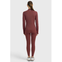 Technisch T-shirt Harcour Calista dames Wingerd Bordeaux