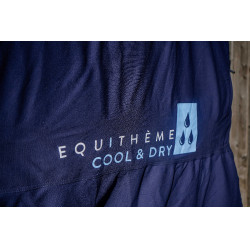 Koeldeken Equithème Fresh Cool&dry Marine Marineblauw