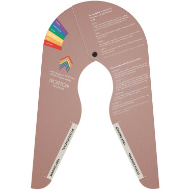 Norton Rexine Progress boommaatmeter Bruin
