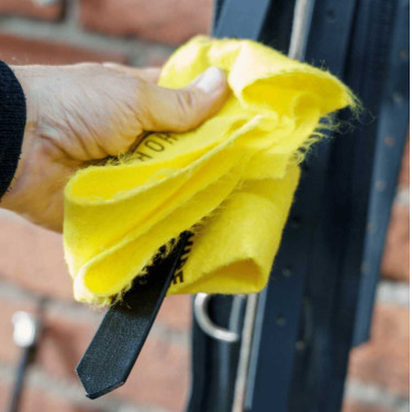 Reinigingsdoekjesrol Horsewipe Geel