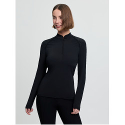 Lichtgewicht Base Layer LeMieux Brilliance Heyden dames Zwart Lichtgewicht Base Layer LeMieux Brilliance Heyden dames Zwart