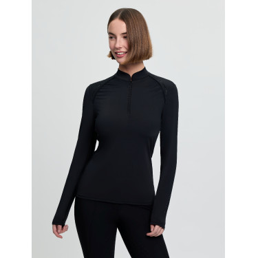 Lichtgewicht Base Layer LeMieux Brilliance Heyden dames Zwart Lichtgewicht Base Layer LeMieux Brilliance Heyden dames Zwart