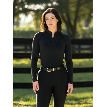 Lichtgewicht Base Layer LeMieux Brilliance Heyden dames Zwart Lichtgewicht Base Layer LeMieux Brilliance Heyden dames Zwart