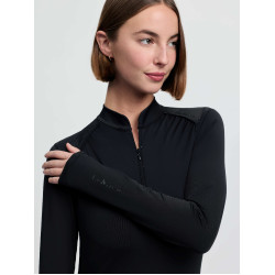 Lichtgewicht Base Layer LeMieux Brilliance Heyden dames Zwart Lichtgewicht Base Layer LeMieux Brilliance Heyden dames Zwart