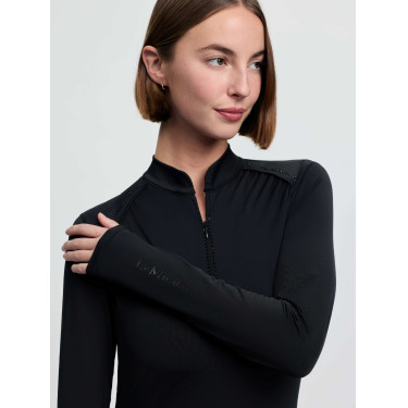 Lichtgewicht Base Layer LeMieux Brilliance Heyden dames Zwart Lichtgewicht Base Layer LeMieux Brilliance Heyden dames Zwart