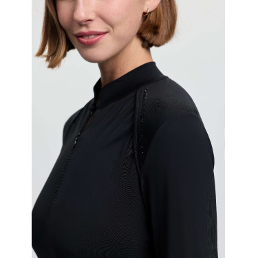 Lichtgewicht Base Layer LeMieux Brilliance Heyden dames Zwart Lichtgewicht Base Layer LeMieux Brilliance Heyden dames Zwart