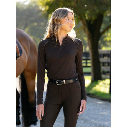 Lichtgewicht Base Layer LeMieux Brilliance Heyden dames Espresso Bruin