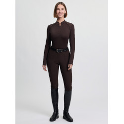 Lichtgewicht Base Layer LeMieux Brilliance Heyden dames Espresso Bruin
