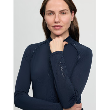Lichtgewicht Base Layer LeMieux Brilliance Heyden dames Marine Marineblauw