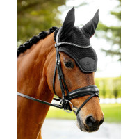 LeMieux Brilliance vliegendeken voor het hoofd Zwart