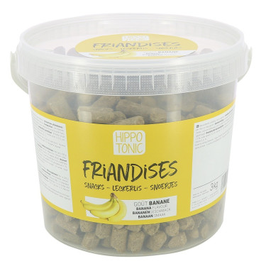 Snoepjes voor paarden Hippo-Tonic bananensmaak Snoepjes voor paarden Hippo-Tonic bananensmaak