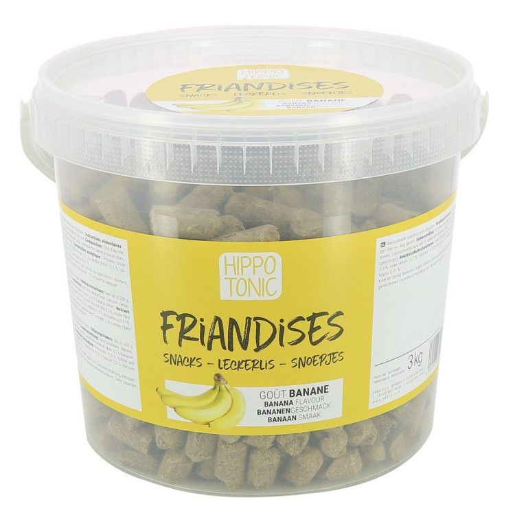 Snoepjes voor paarden Hippo-Tonic bananensmaak Snoepjes voor paarden Hippo-Tonic bananensmaak