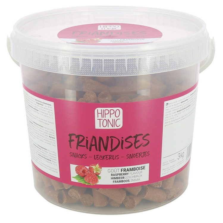 Snoepjes voor paarden Hippo-Tonic smaak framboos Snoepjes voor paarden Hippo-Tonic smaak framboos