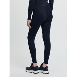 Pull-on legging Young Rider LeMieux Orla Brilliance Sparkle Marine Marineblauw