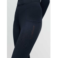 Pull-on legging Young Rider LeMieux Orla Brilliance Sparkle Marine Marineblauw