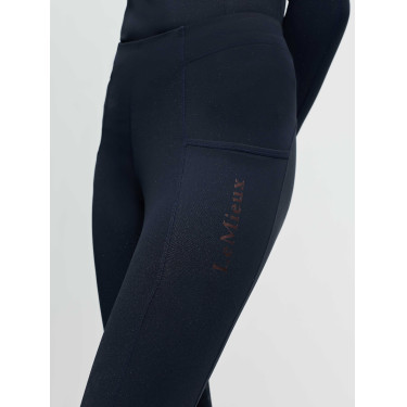 Pull-on legging Young Rider LeMieux Orla Brilliance Sparkle Marine Marineblauw
