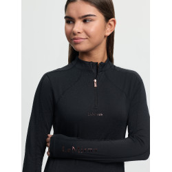LeMieux Sparkle Young Rider ondershirt Zwart LeMieux Sparkle Young Rider ondershirt Zwart