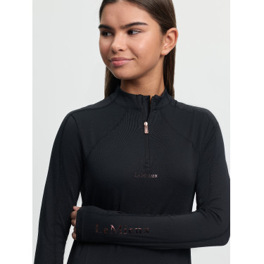 LeMieux Sparkle Young Rider ondershirt Zwart LeMieux Sparkle Young Rider ondershirt Zwart